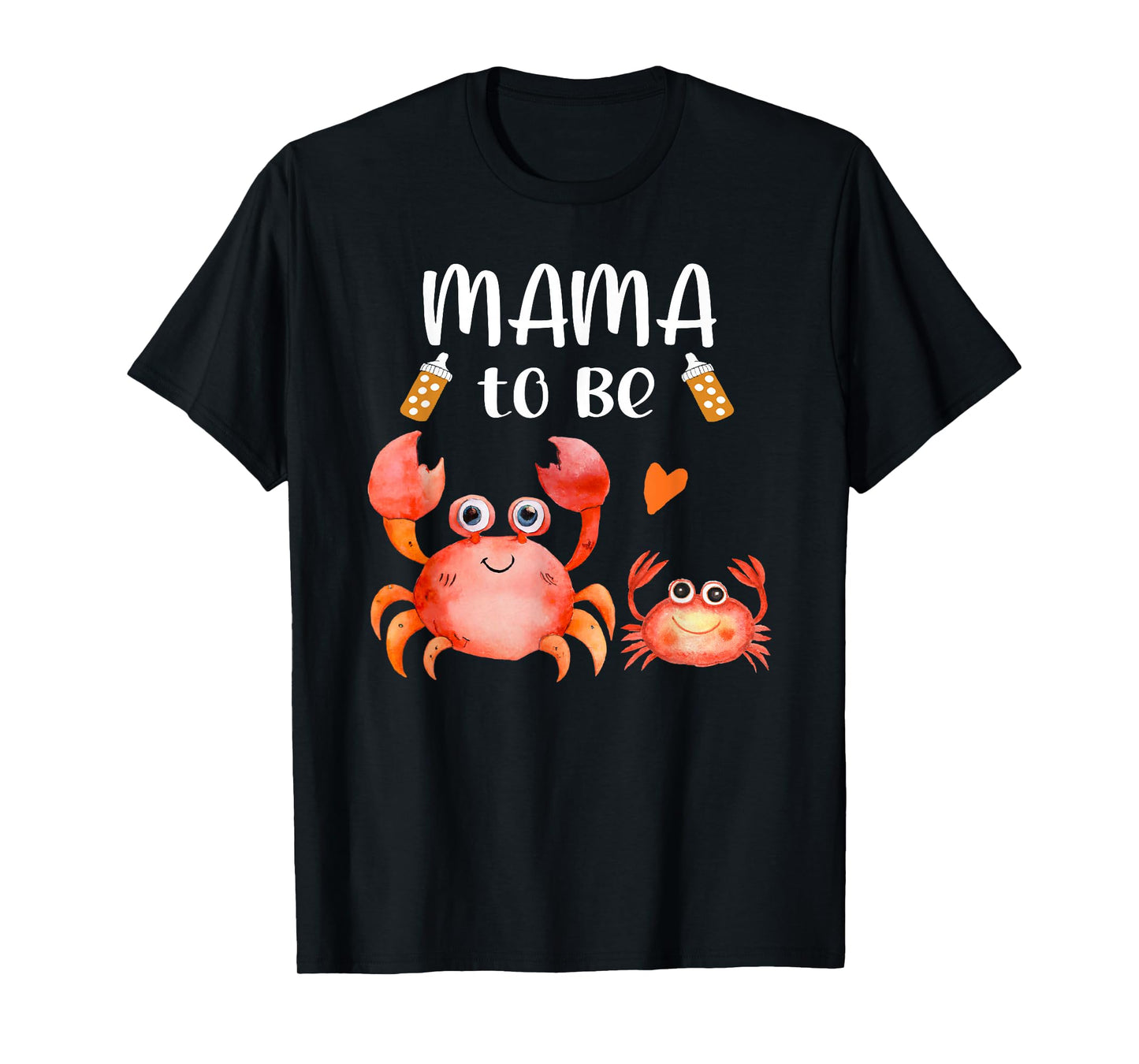 Mama To Be Crab Baby Shower For Boy Or Girl Ocean Animal T-Shirt
