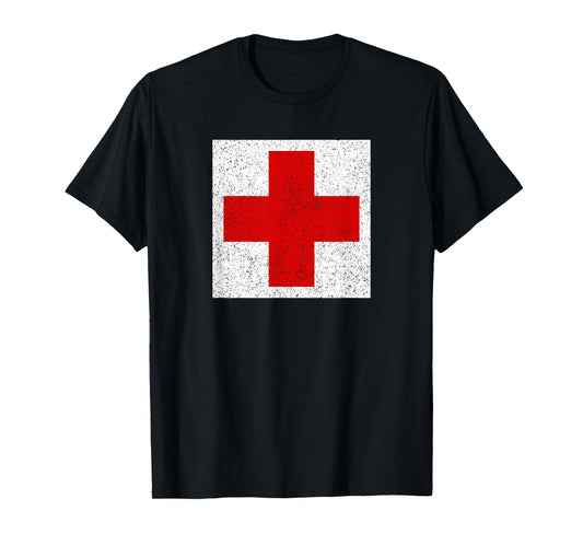 CLASSIC MEDIC FIRST AID SYMBOL ARMY COMBAT MEDIC SPECIALIST T-Shirt