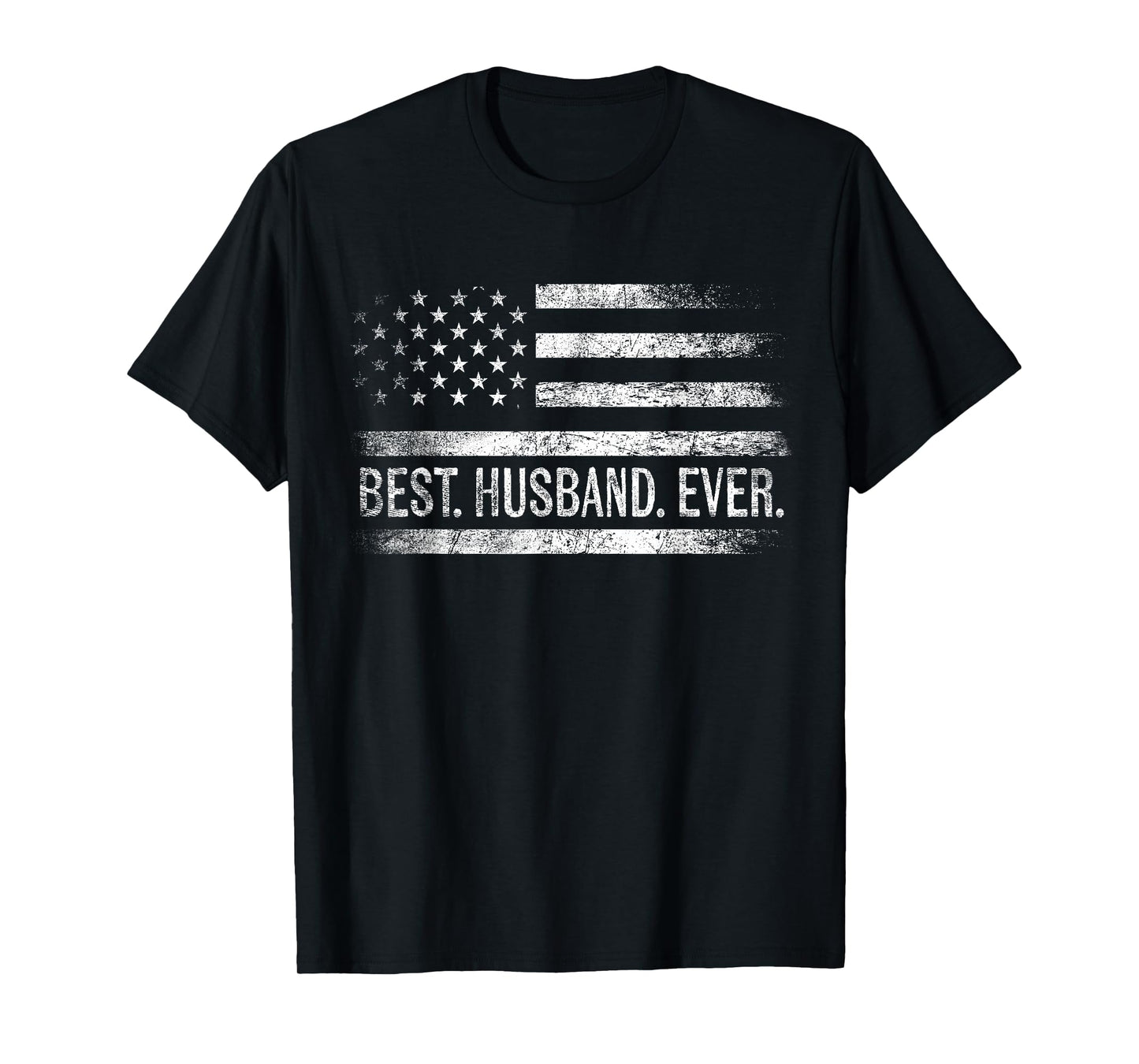 Best Husband Ever American Flag Gifts Husband Father's Day T-Shirt