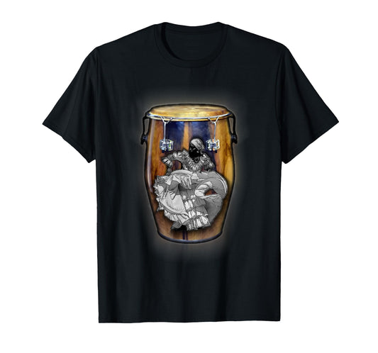 Bomba de Puerto Rico Boricua Dance T-Shirt