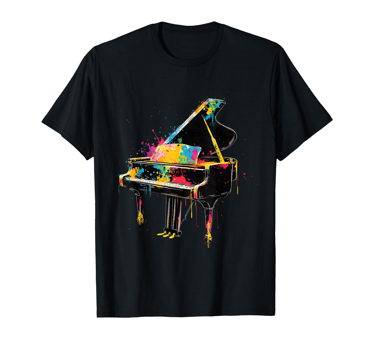 Colorful Piano Music Pianist T-Shirt