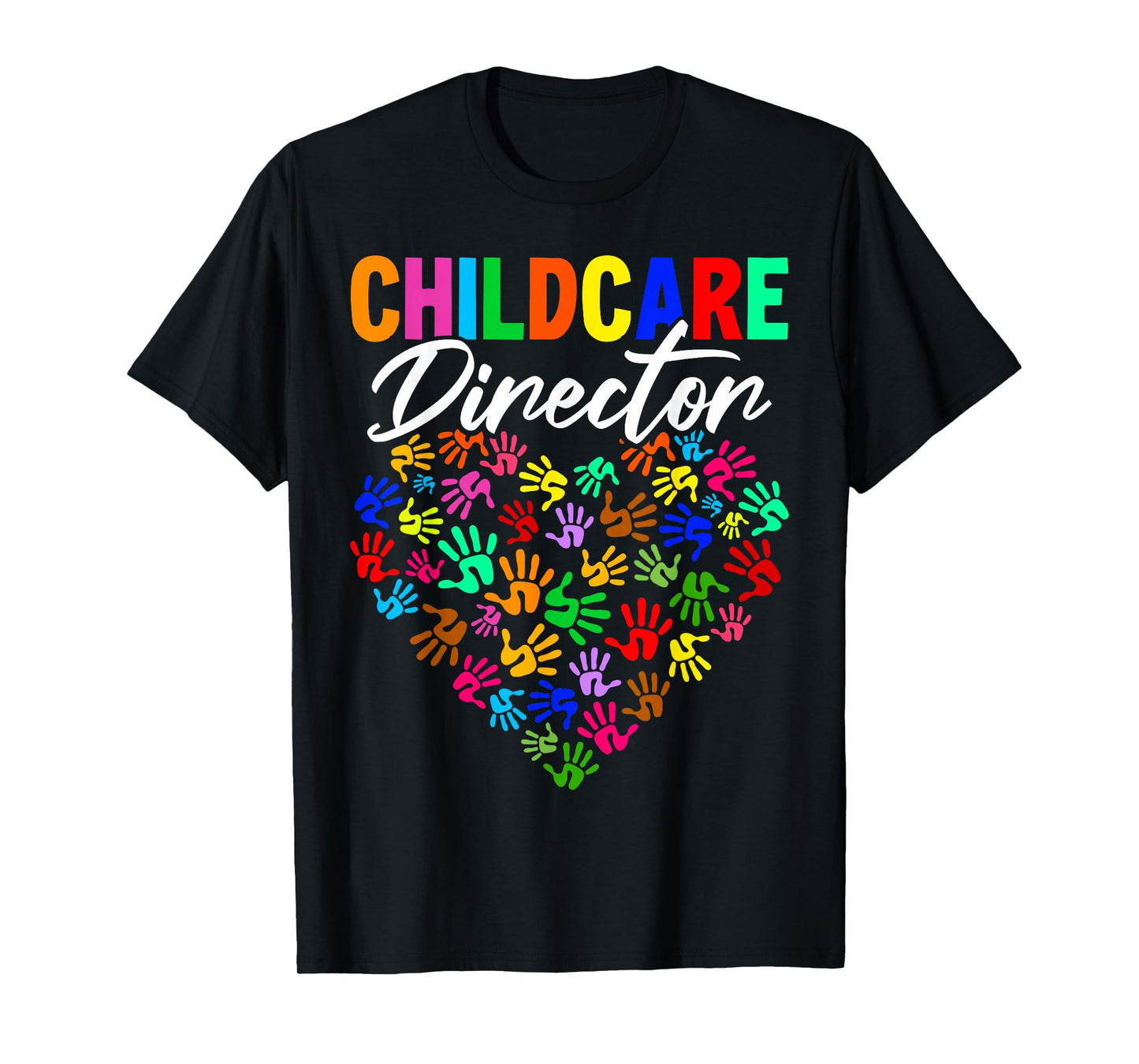 Cute Childcare Director Heart T-Shirt