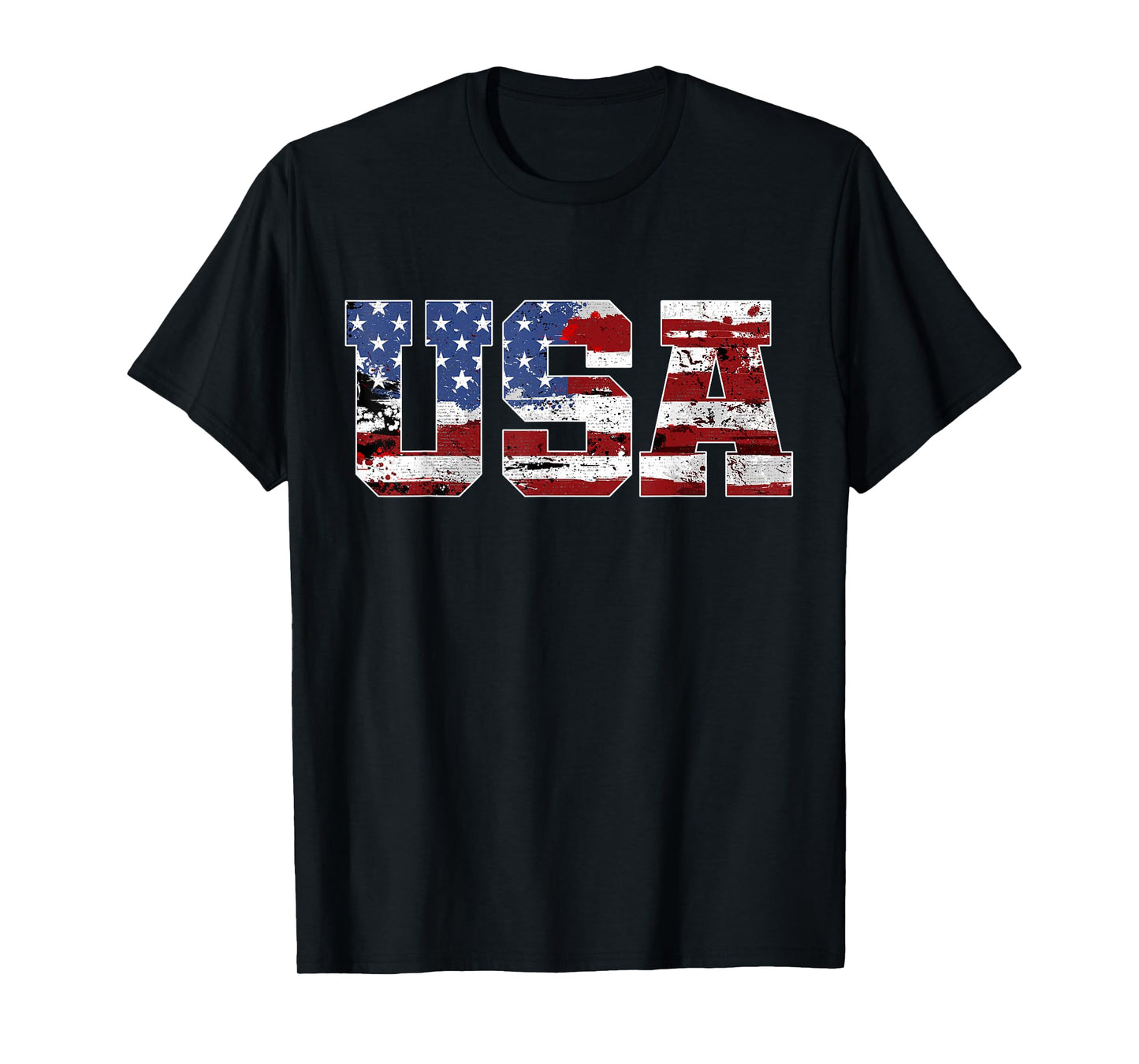 USA American Flag 4th of July T-Shirt