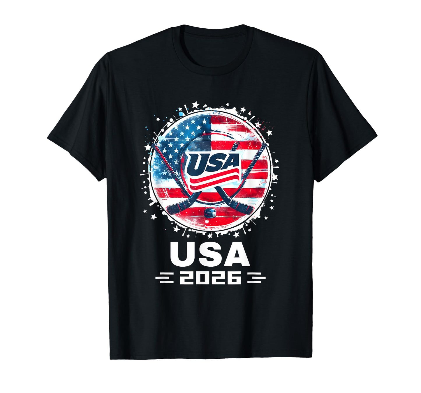 USA Team 2026 Hockey Shirt for Men Women Children Hockey T-Shirt