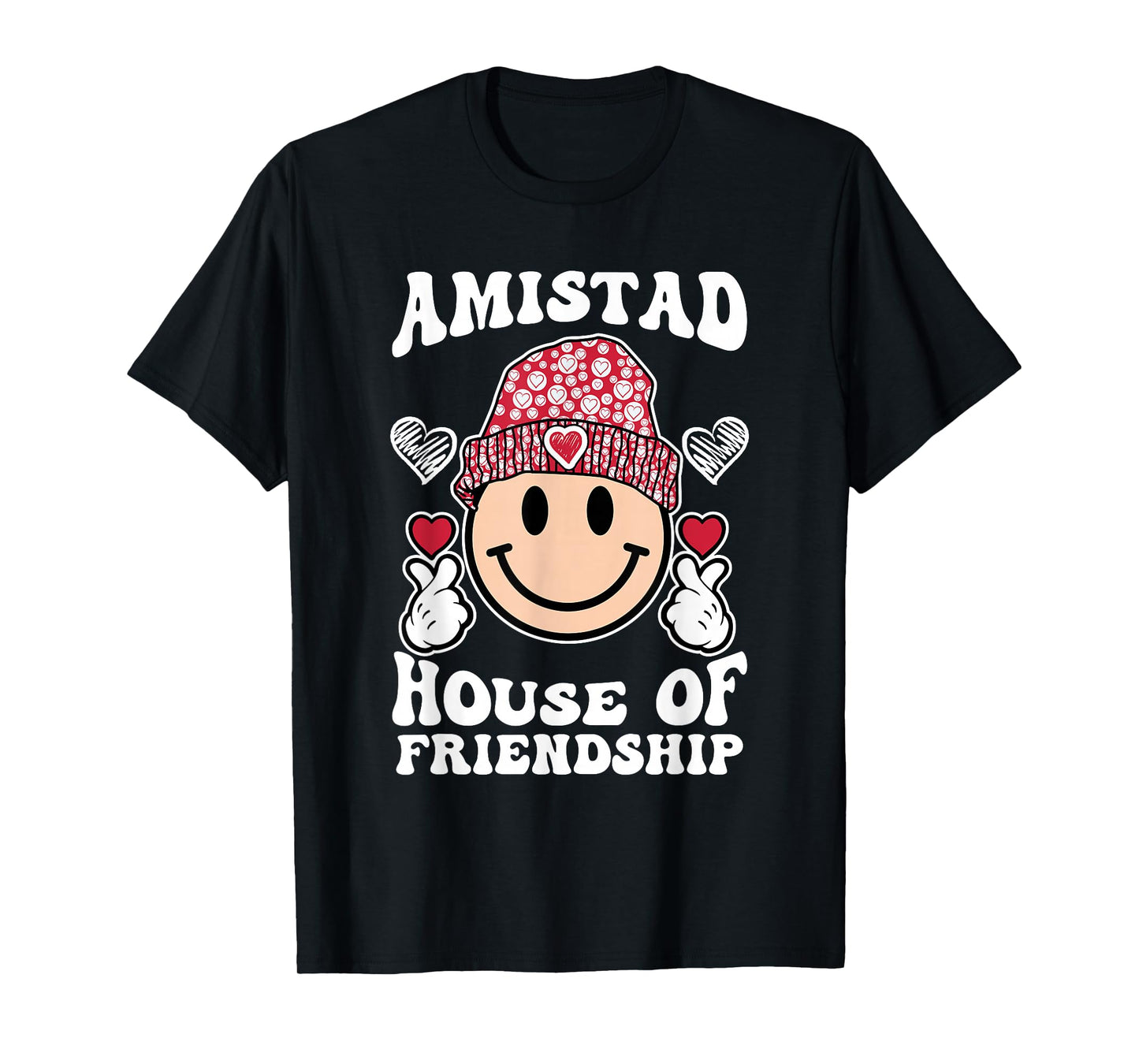 Amistad House Of Friendship Friendly School Spirit Kids T-Shirt