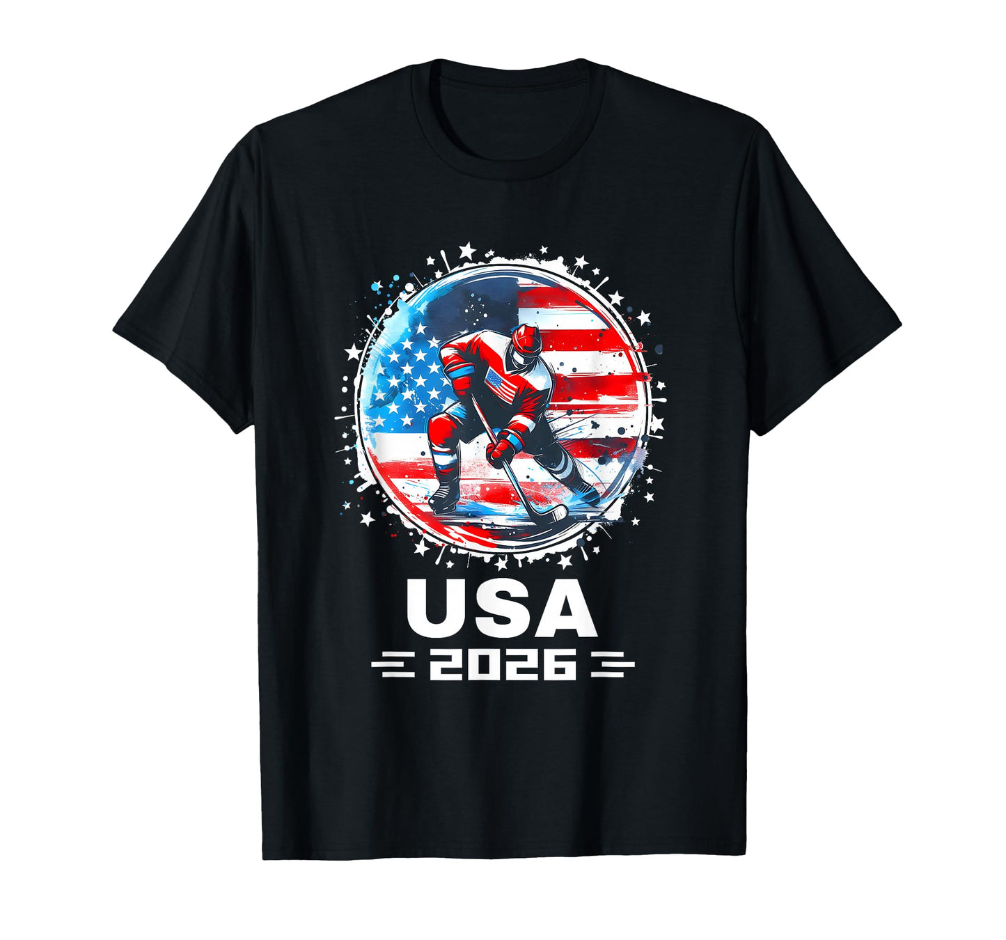 USA Ice Hockey Team 2026 Hockey 2026 USA Team 2026 T-Shirt