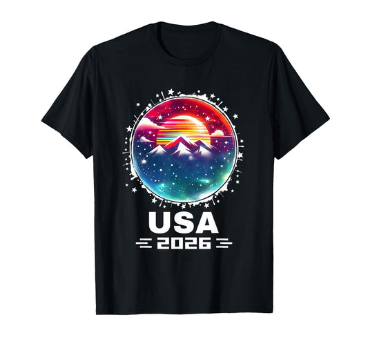 USA 2026 Go United States Winter Sports USA Team 2026 USA T-Shirt