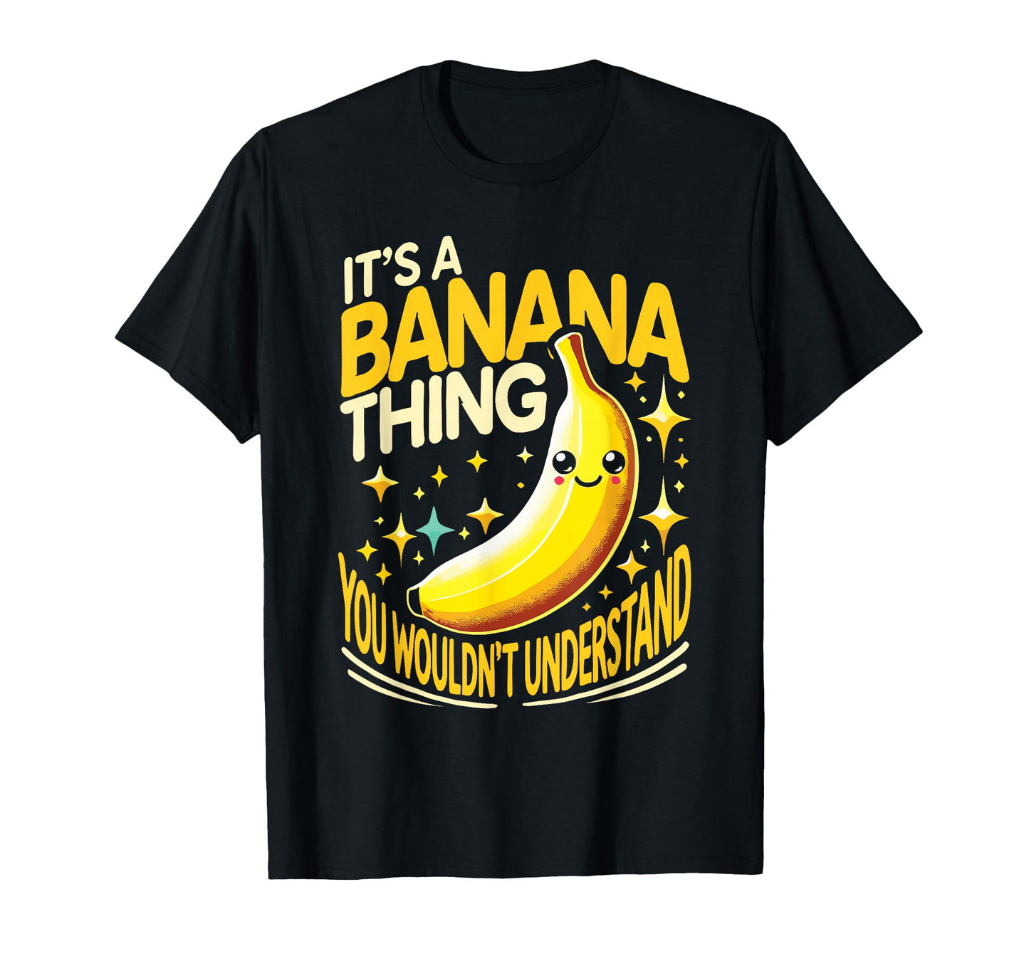 Cute Yellow Banana Apparel It's A Banana Thing Funny Banana Fruit T-Shirt