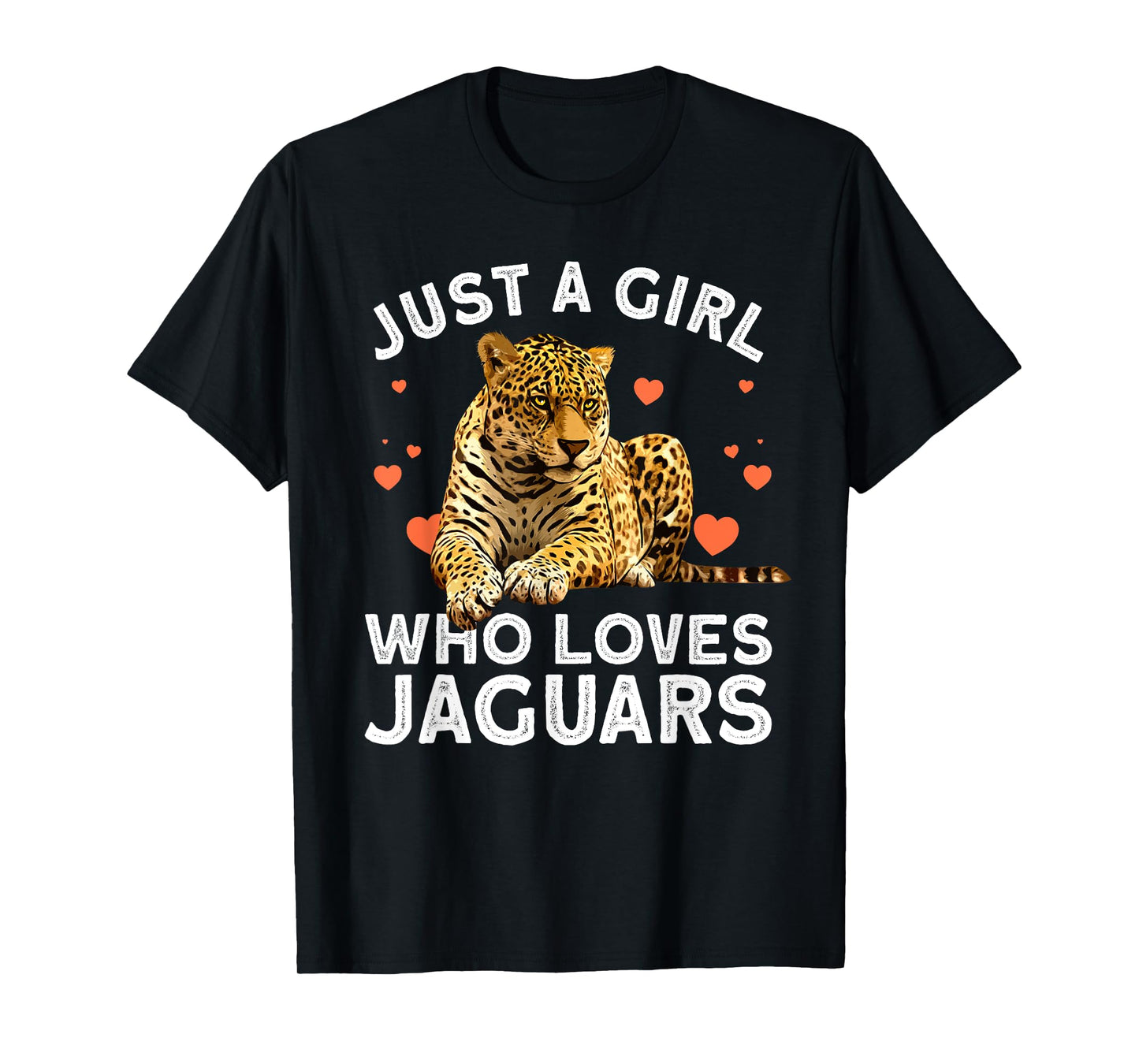 Cool Jaguar Design For Women Girls Cat Animal Jaguar Lover T-Shirt