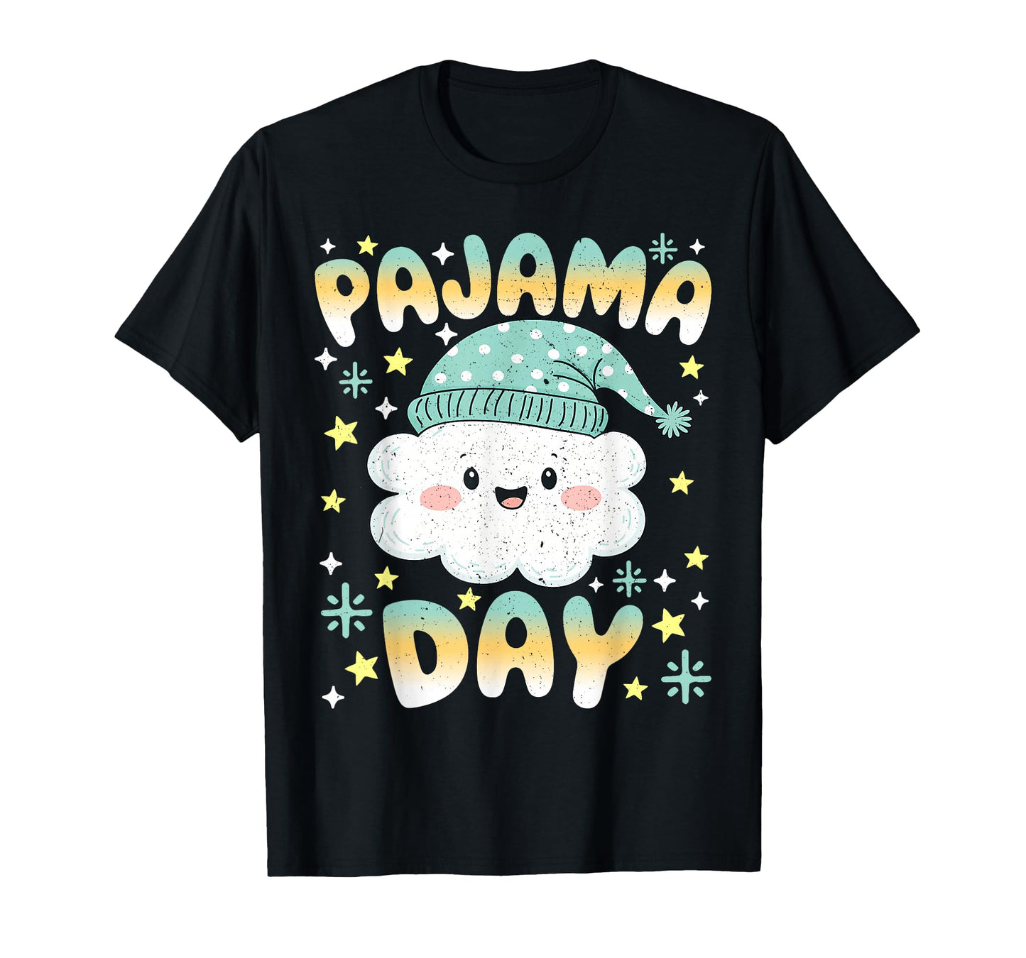 Pajama Day School Spirit Week Fun Cloud Teacher Student T-Shirt