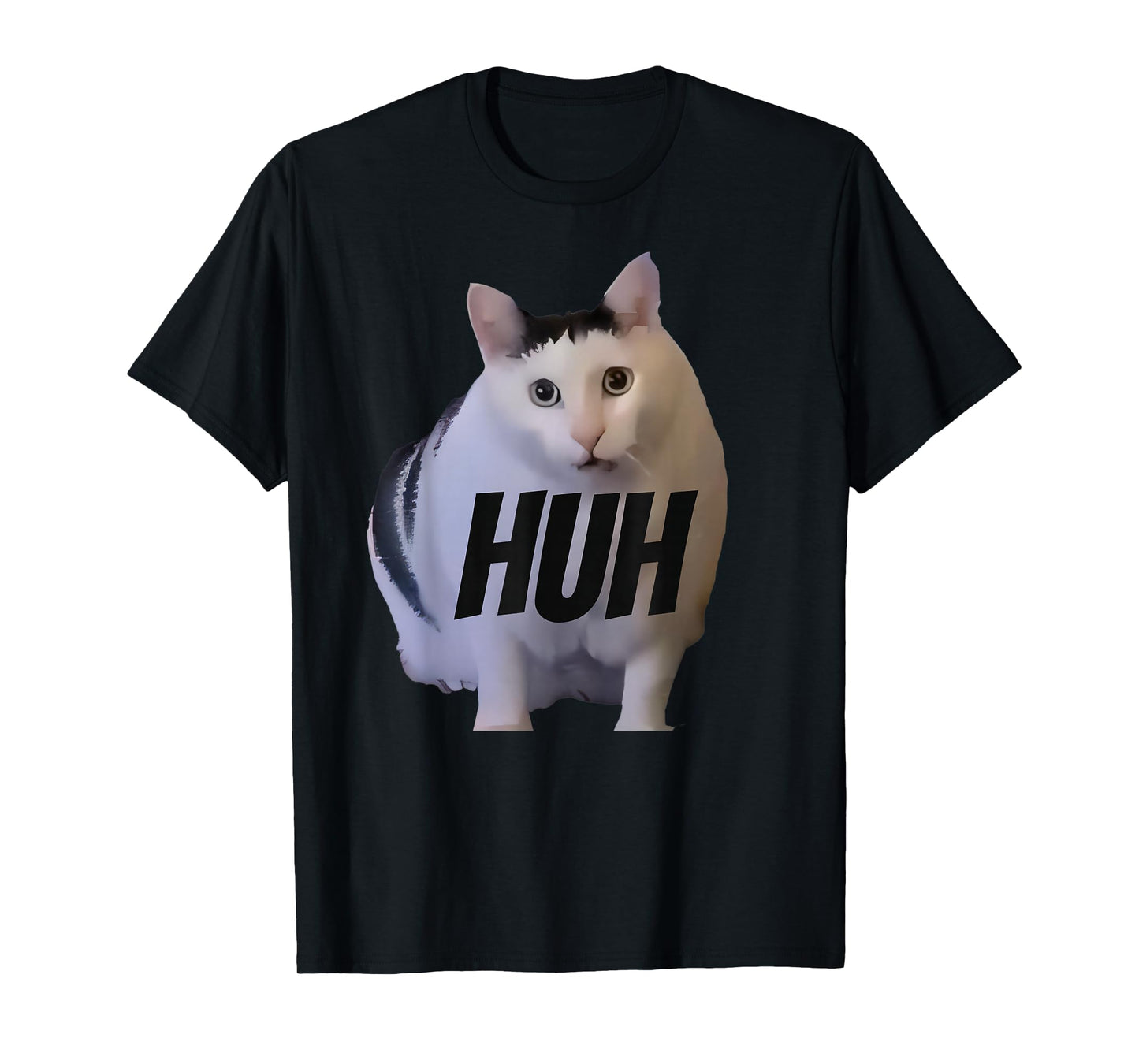 Meme Huh Cat Funny T-Shirt