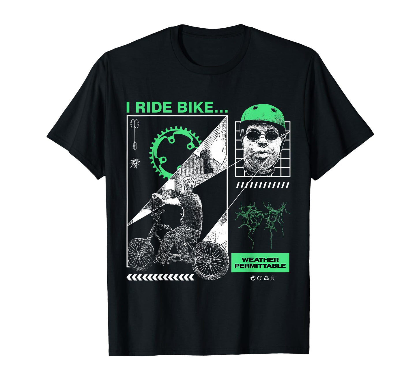 I Ride Bike KingCobraJFS T-Shirt