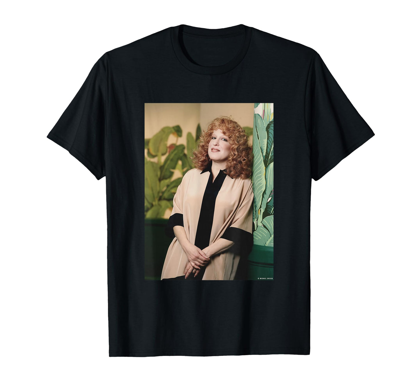 Bette Midler Hocus Pocus Actor 1990 by Michael Grecco T-Shirt