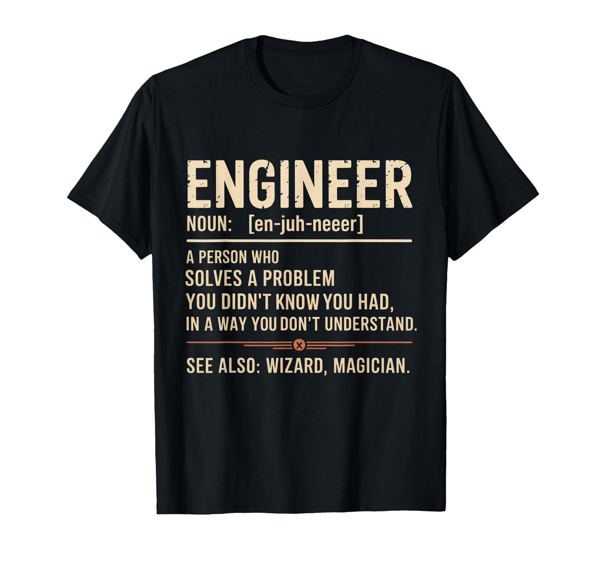 Exclusive Engineer Definition Engineering Design Tech Lovers T-Shirt