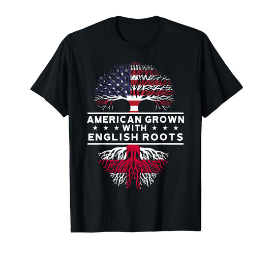 American Grown with English Roots - England T-Shirt