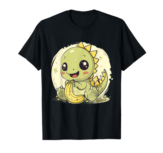 Banana Dino Banana T-Rex Fruit Animal Lovers Animal Art T-Shirt