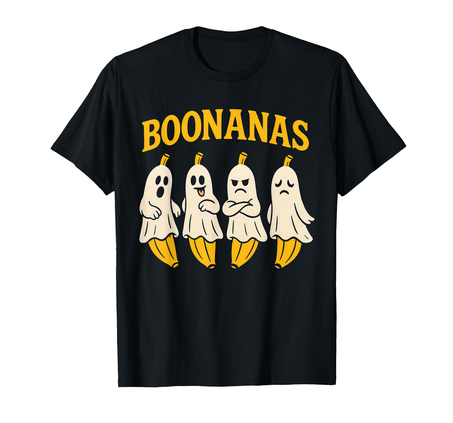 Boonanas Halloween Ghost Spooky Cute Banana Costume T-Shirt