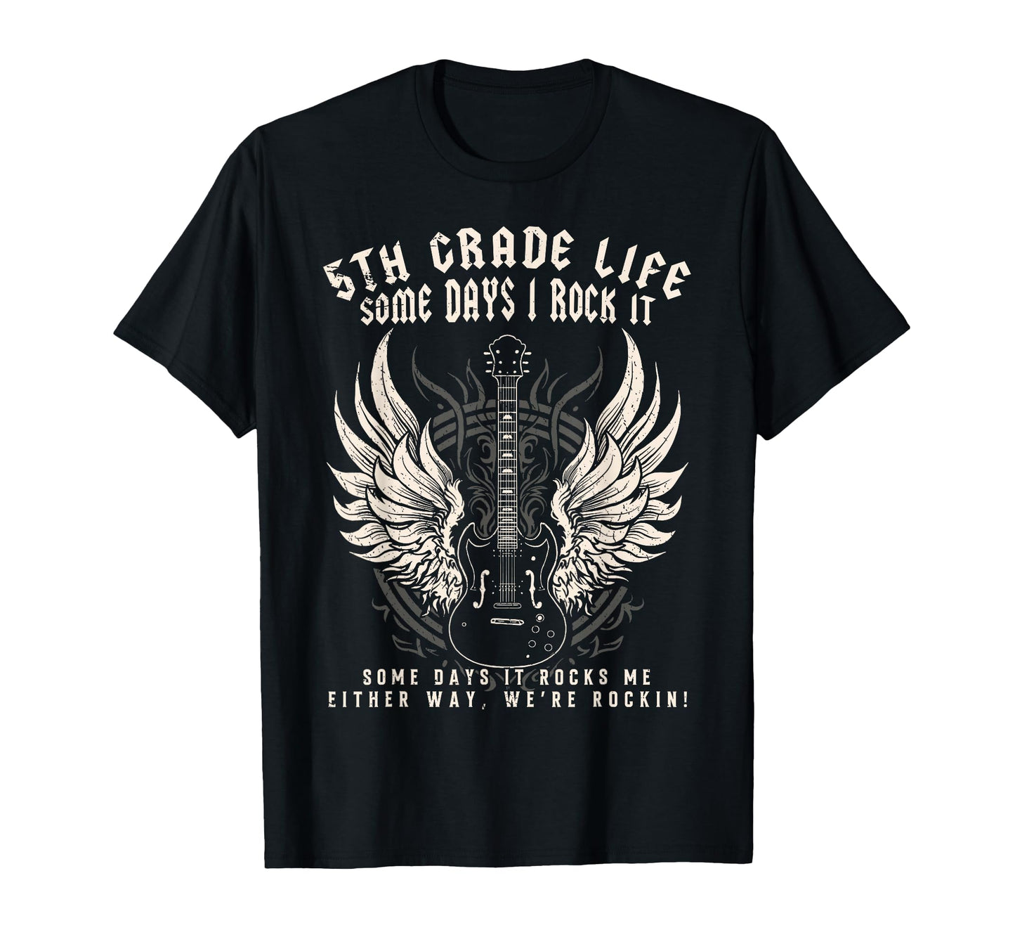 5th Grade Teacher Some Days I Rock It Middle School Teacher T-Shirt