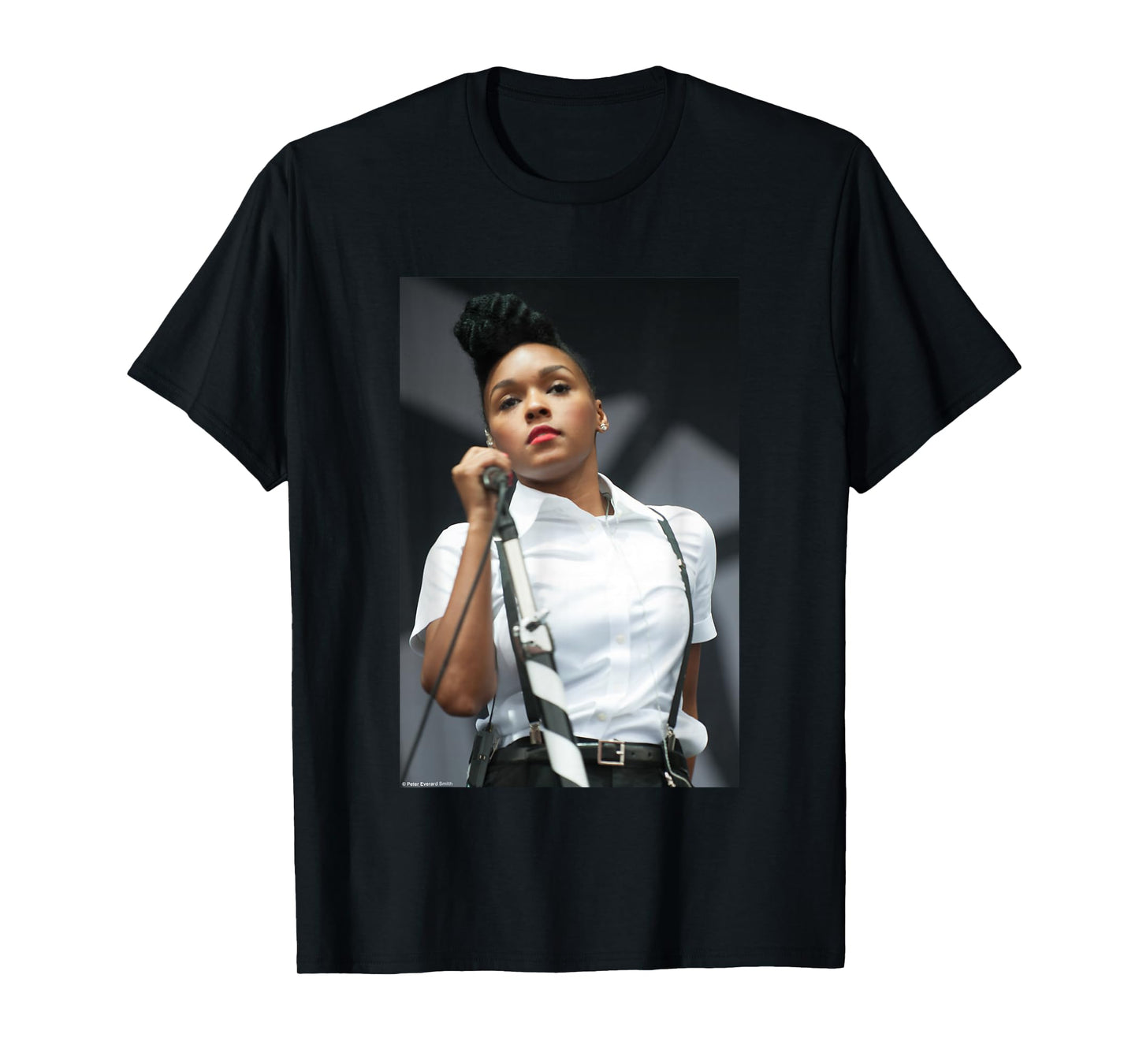 Janelle Monae Live Latitude Fest By Everard Smith T-Shirt