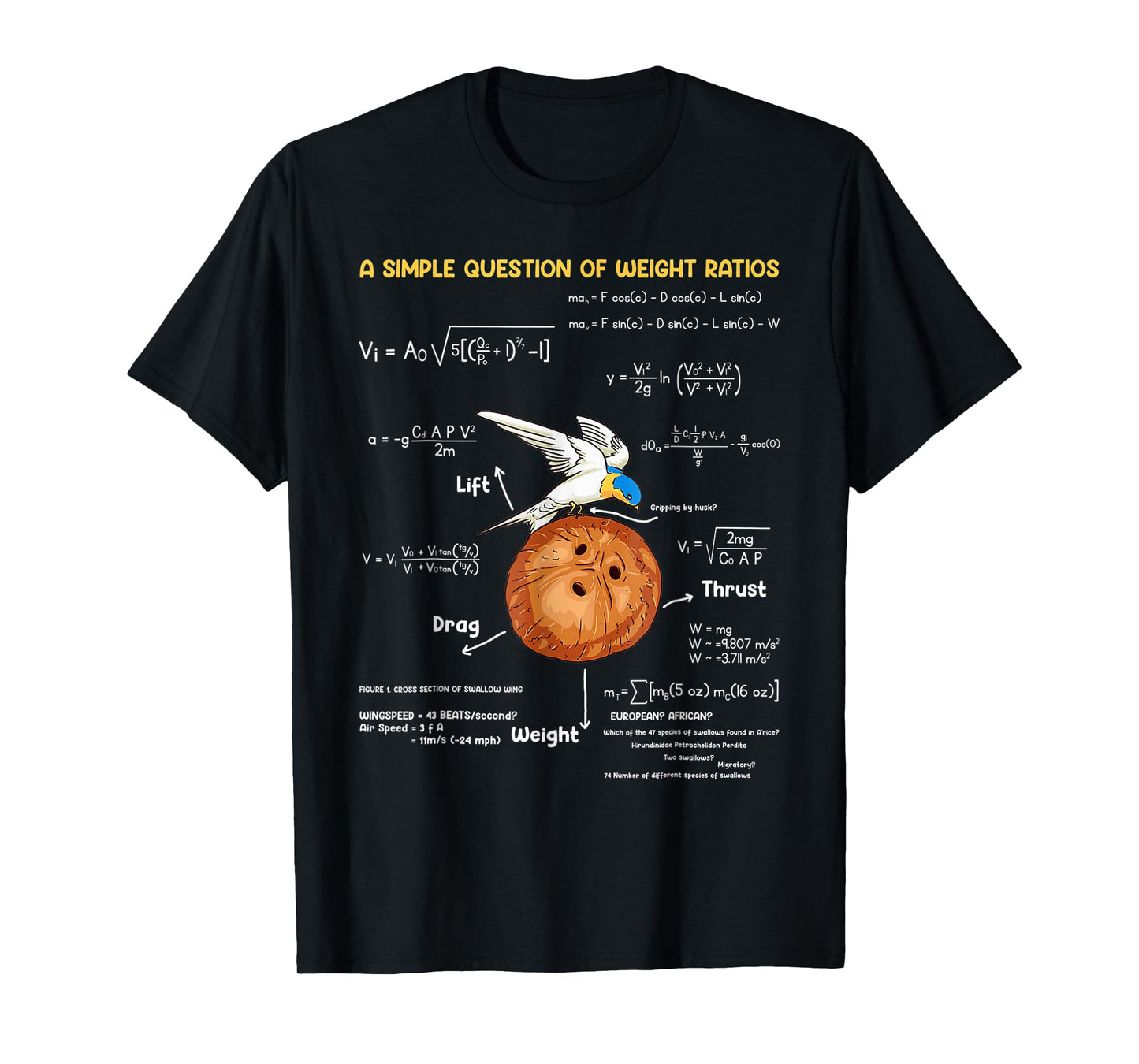 A Simple Question Of Weight Ratios Funny Math Teacher T-Shirt