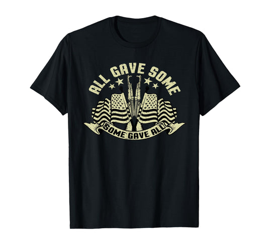 Army Proud Veteran Camouflage United States Soldier US Flag T-Shirt