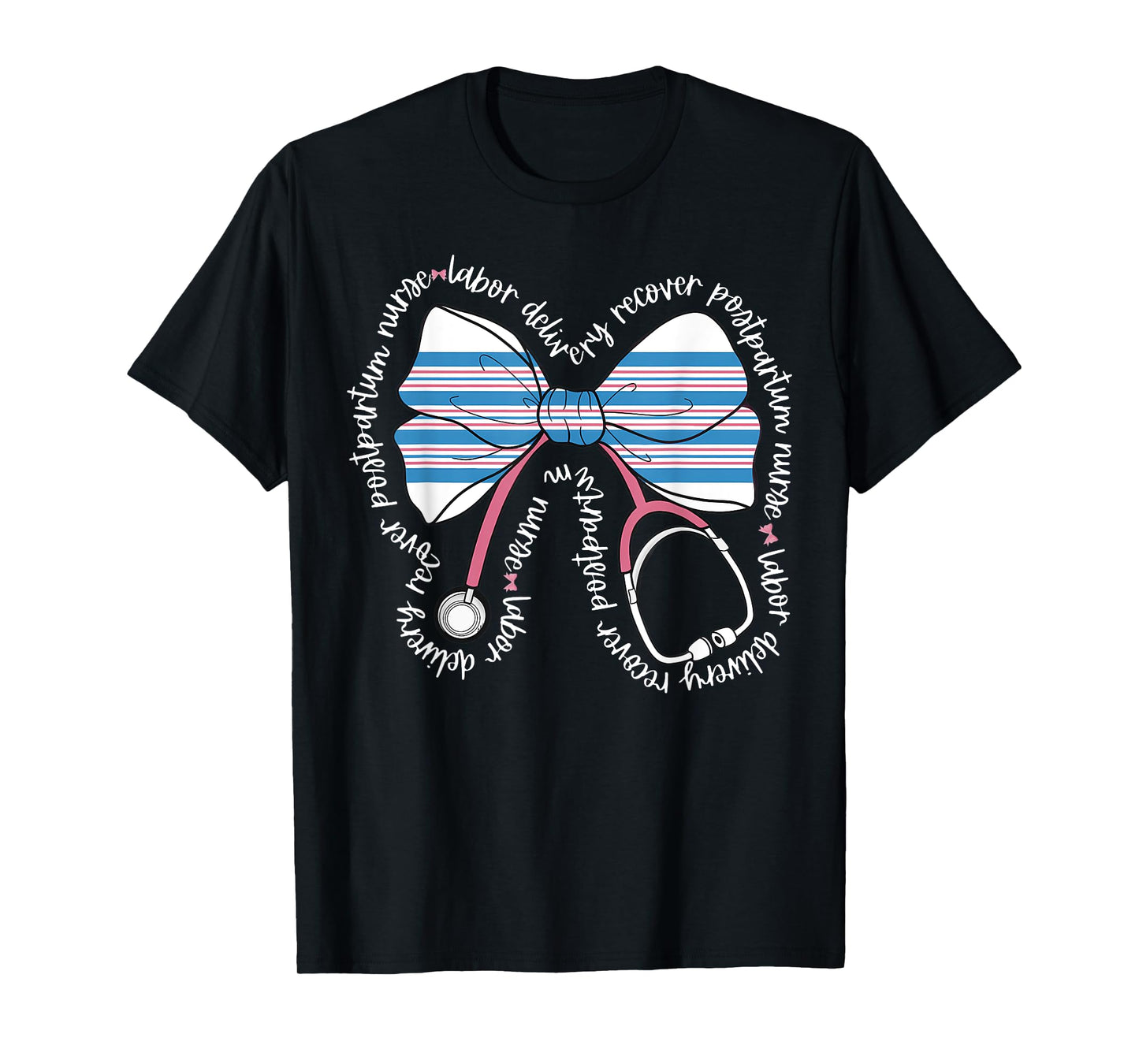 Coquette LDRP RN Labor Delivery Recovery Postpartum Nursery T-Shirt
