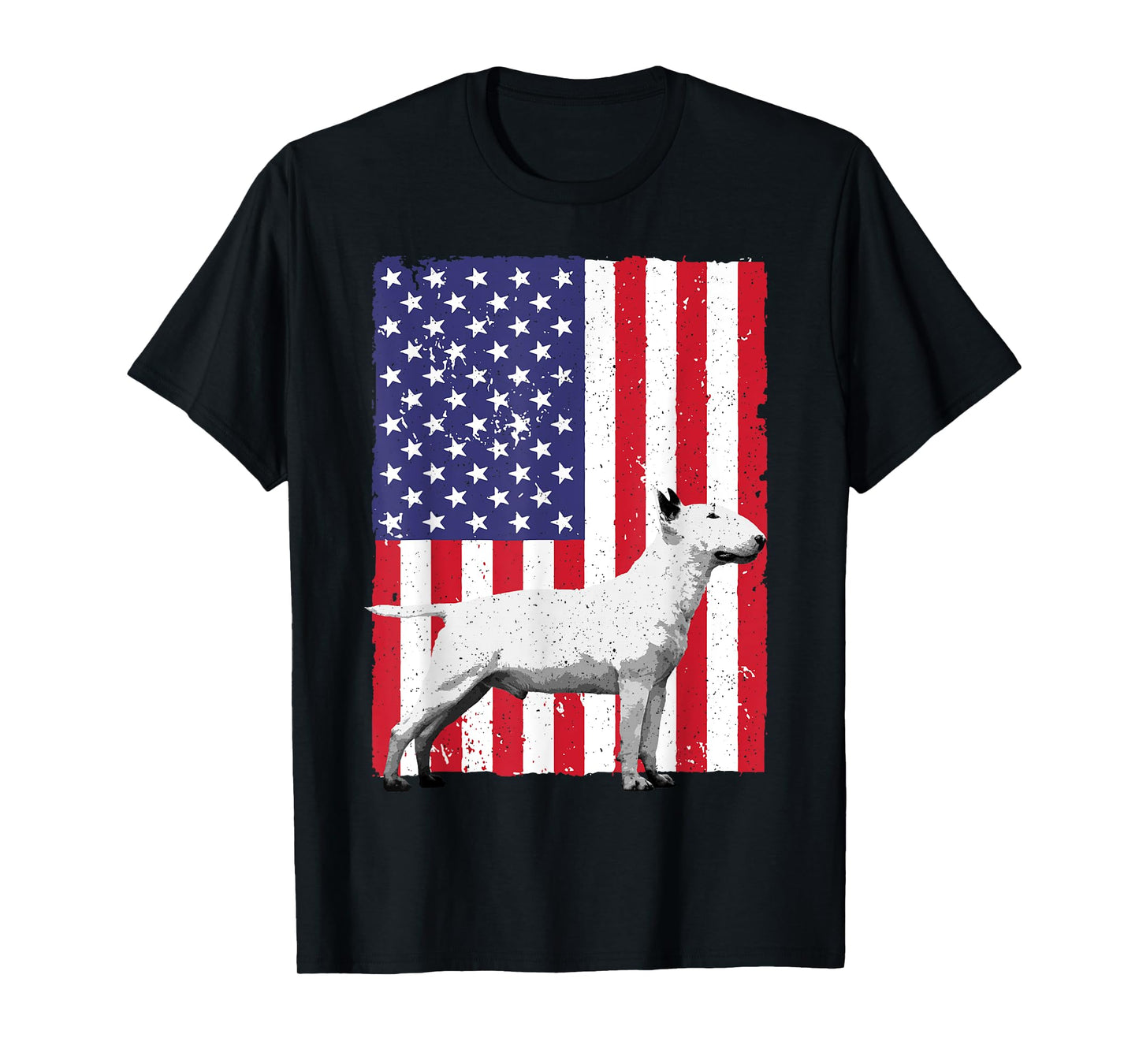 Cool Bull Terrier Art For Men Women English Bull Terrier T-Shirt