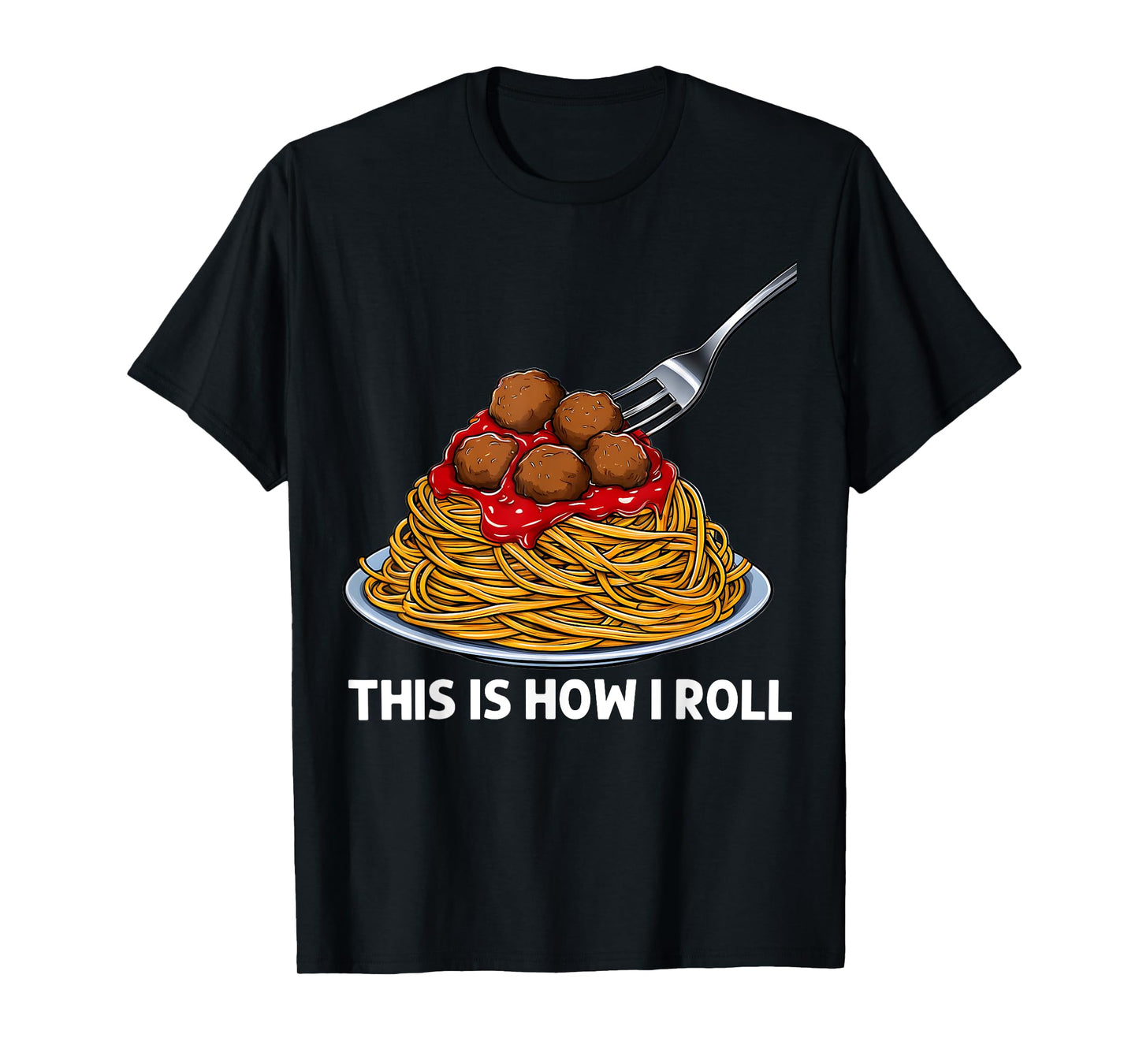 Cute Spaghetti Art For Men Women Kids Pasta Spaghetti Lover T-Shirt