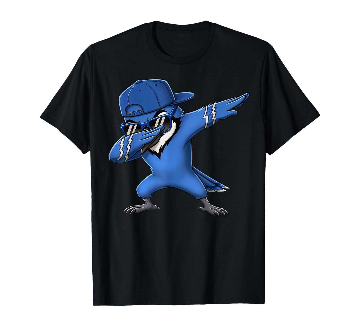 Blue Jay Dabbing for Men Women Youth Kids Toddler Boys Girls T-Shirt