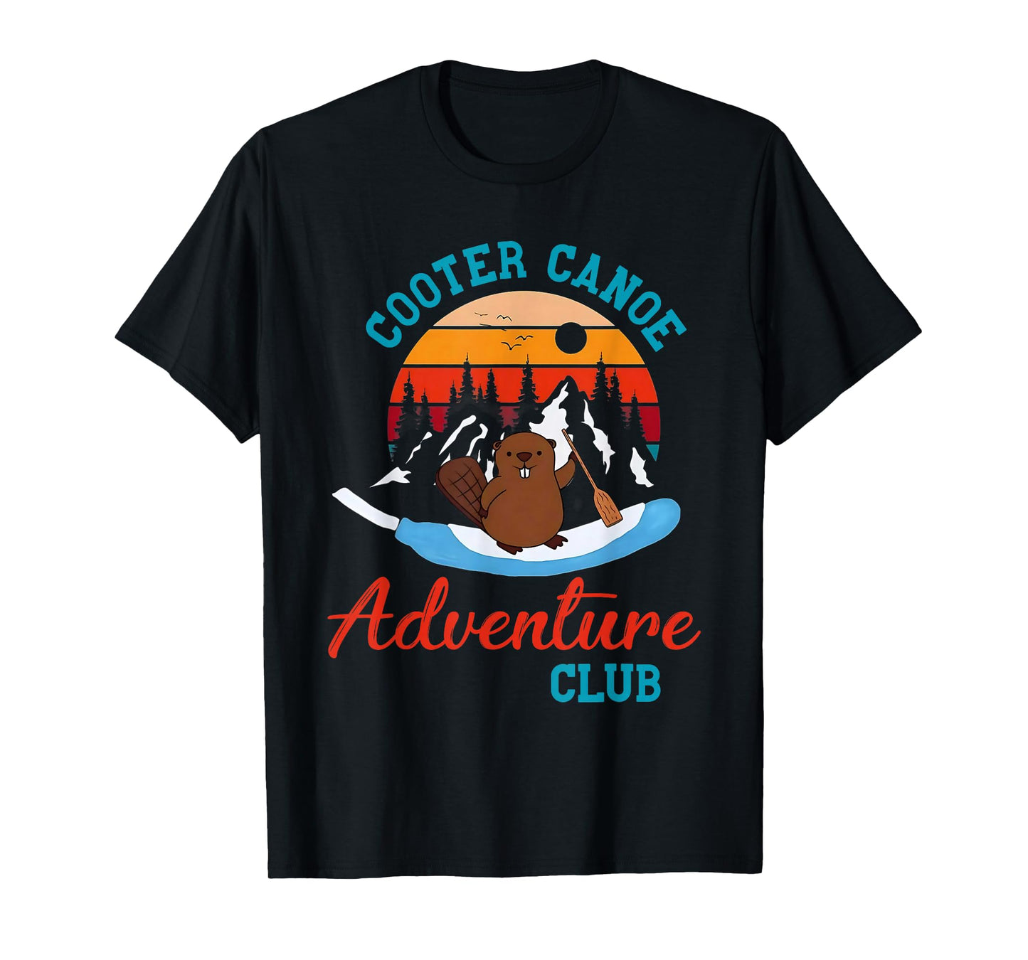 Cooter Canoe Adventures Club Funny Nurse Life Nursing Lovers T-Shirt
