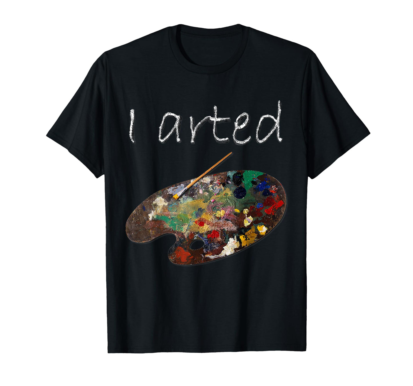 Chef Rimer I Arted T-Shirt - Funny Art Shirt - Unisex-Adults, Kids to Adults, Black, Small, Short Sleeve