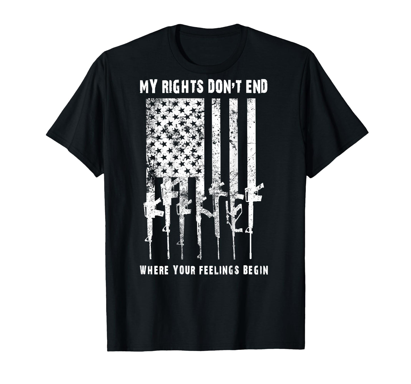2nd Amendment Feelings America USA Patriotic Funny T-Shirt T-Shirt