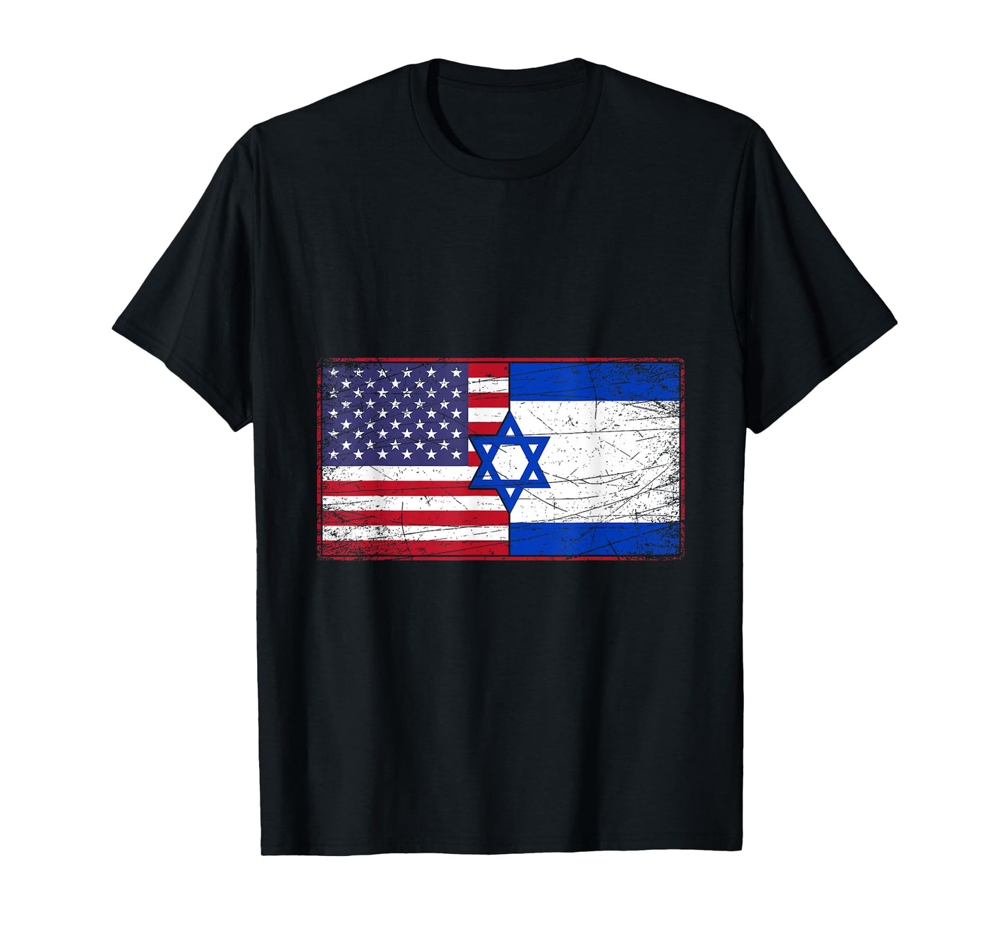 Israeli US Flag Israel T-Shirt