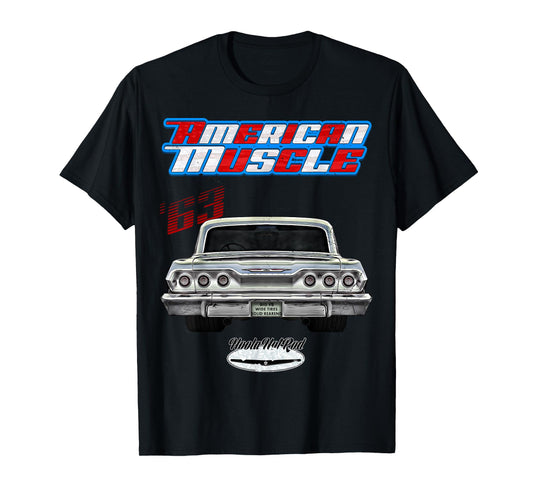 1963,63,Hotrod,Impala,Biscayne,Del Ray,Delray,Muscle Car,USA T-Shirt