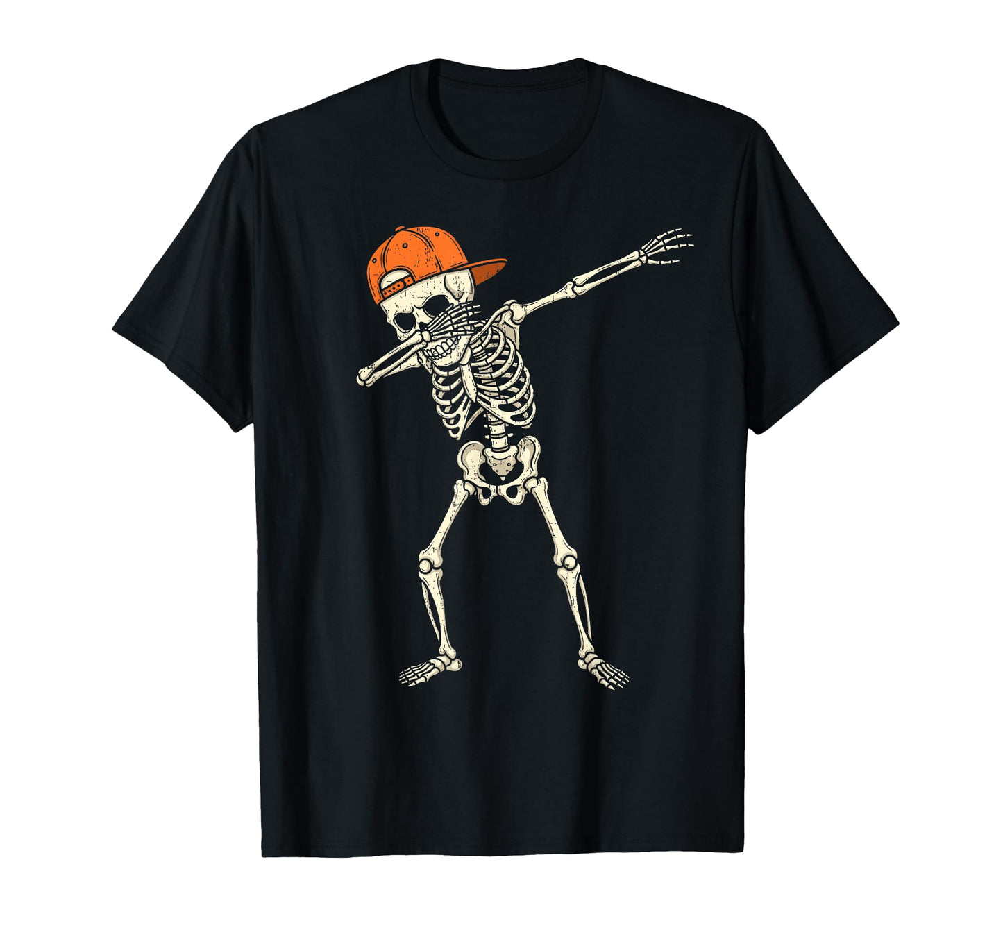 Halloween Shirts Cool Teen Boys Skeleton Dab Mens Halloween T-Shirt