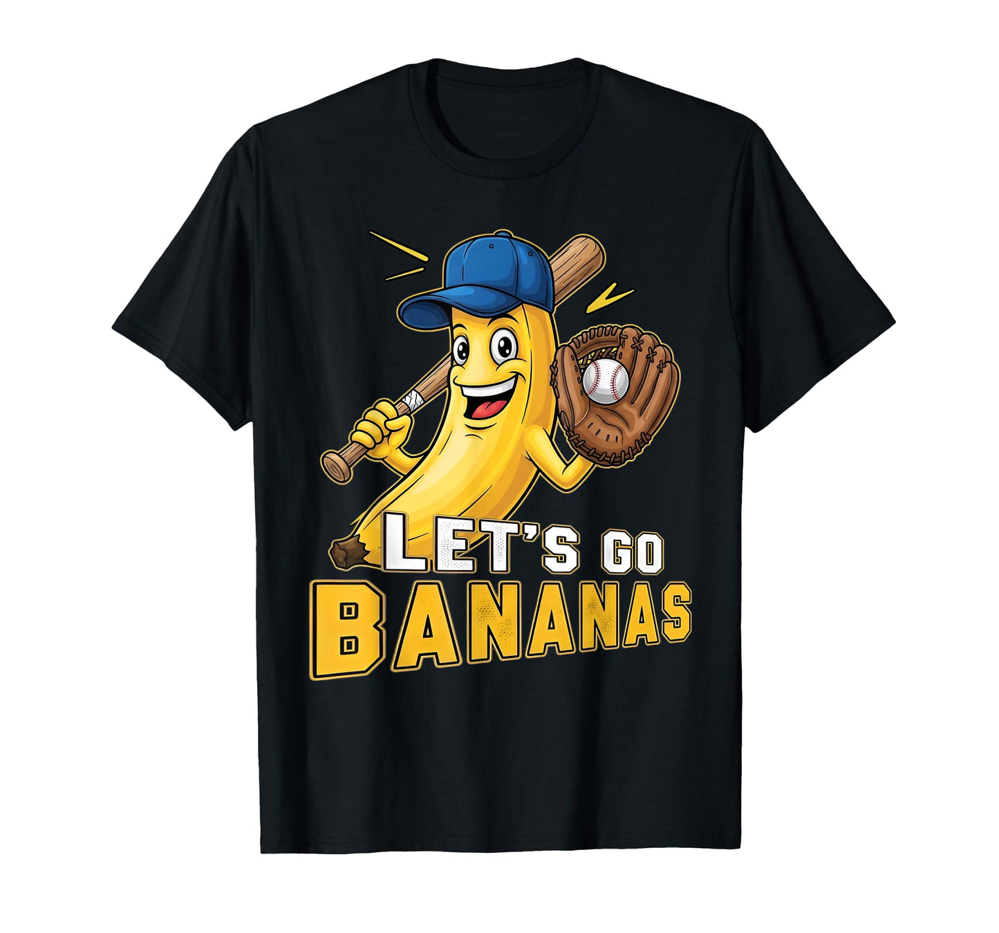 Funny Boys Banana T-Shirts Gifts Merch Shirt Lets Go Bananas T-Shirt