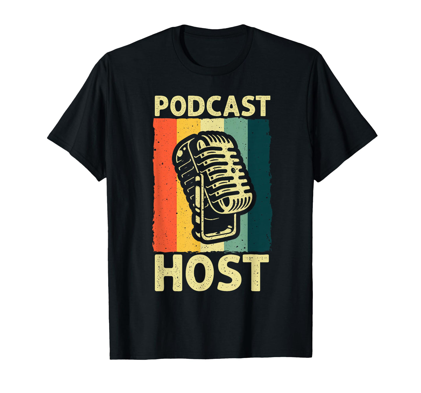 Cool Podcast Design for Men Women Podcaster Hosting Channel T-Shirt