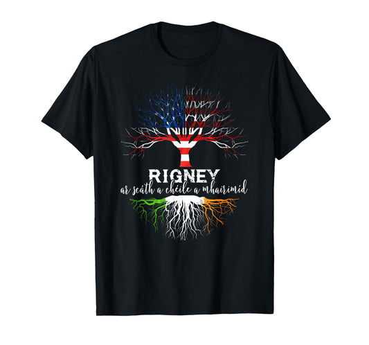 Rigney Irish Family Name Shirt Irish Roots T-Shirt
