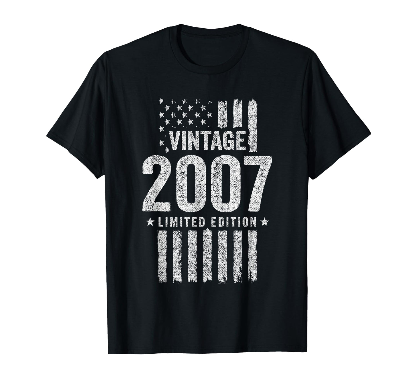 2007 Birthday - Born in 2007 - Limited Edition Vintage 2007 T-Shirt