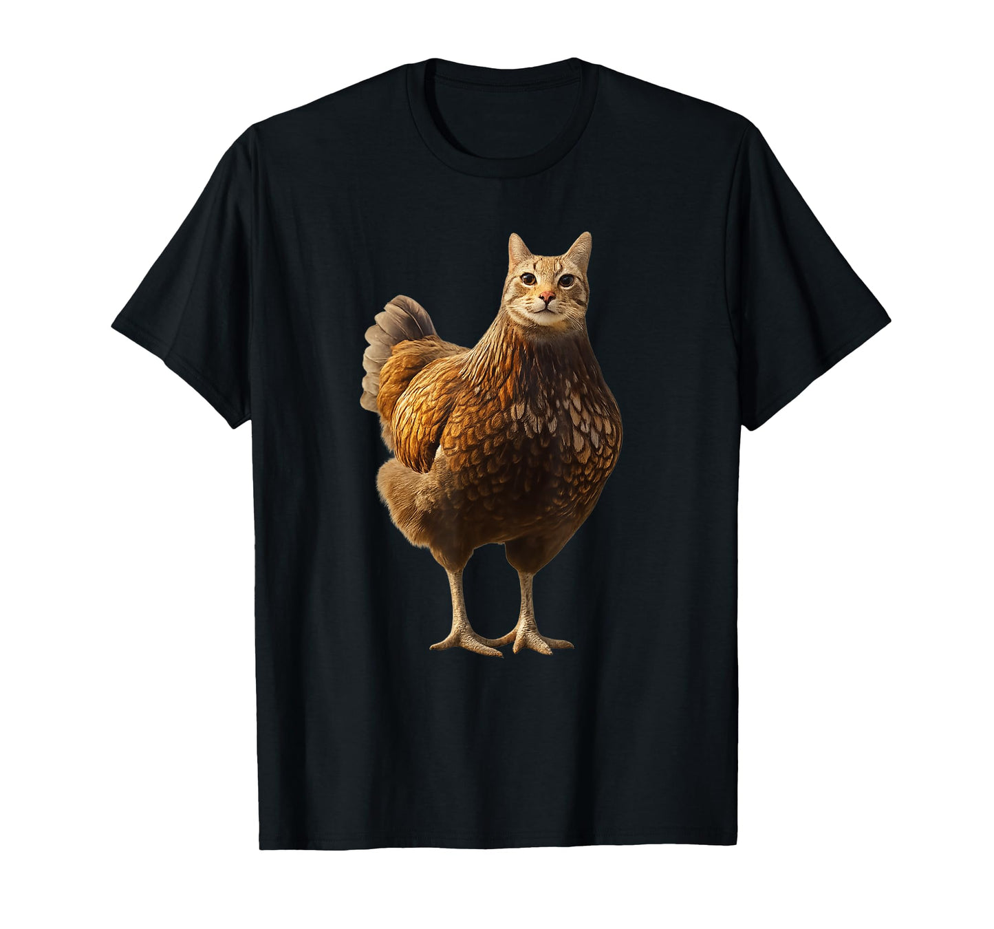 Funny cat chicken T-Shirt for Men Women Kids