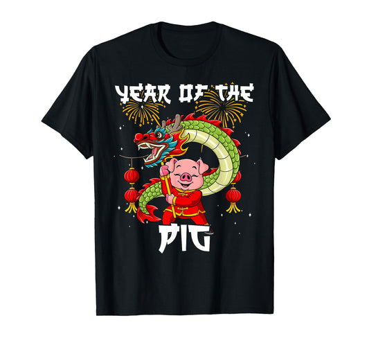 Year Of The Pig Chinese Lunar New Year T-Shirt