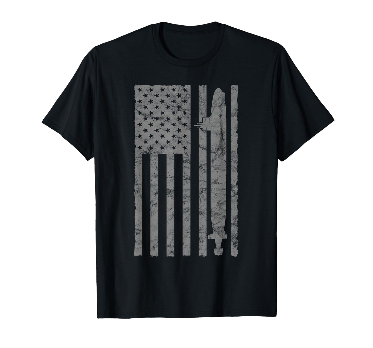 Virginia Class SSN Attack Submarine Vintage Flag T-shirt T-Shirt