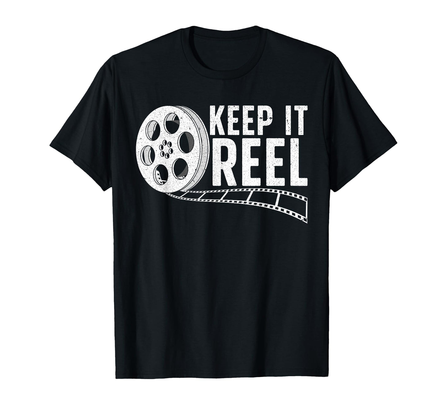 Cool Filmmaker Art for Men Women Movie Film Maker Keep Reel T-Shirt