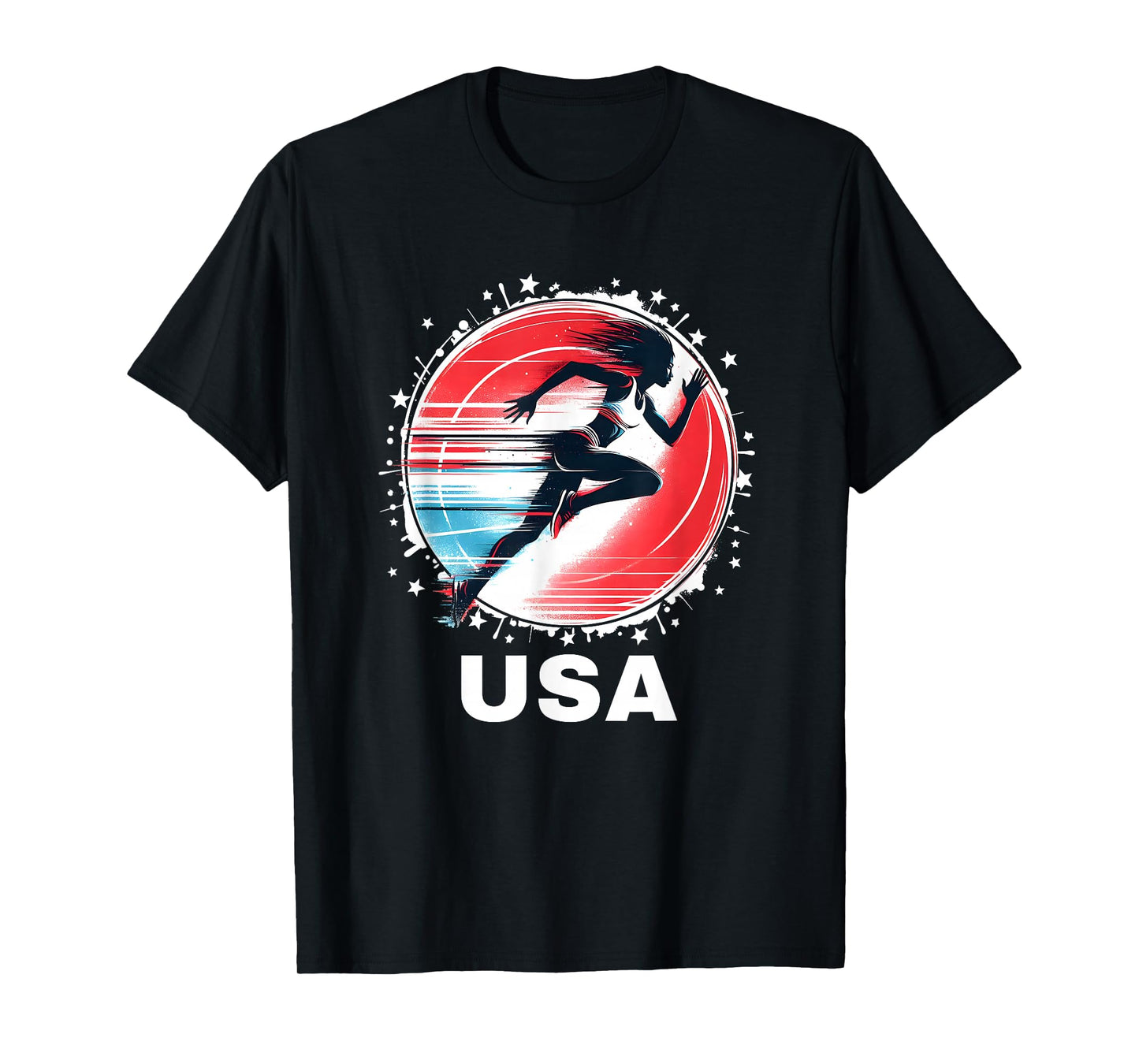 Womens Track and Field Team Track and Field Apparel USA Team T-Shirt