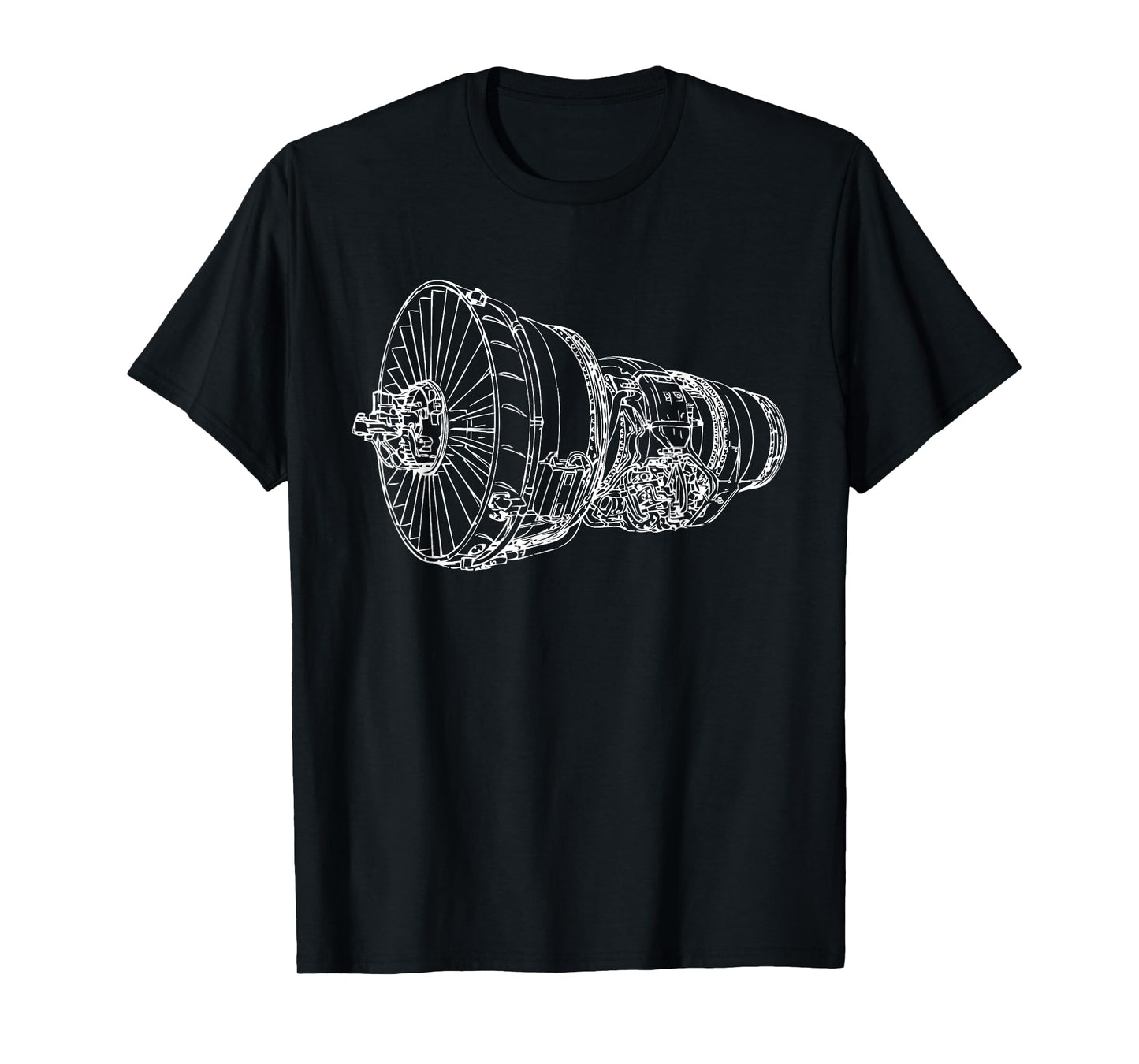 Aircraft Jet Engine Airplane t-shirt T-Shirt