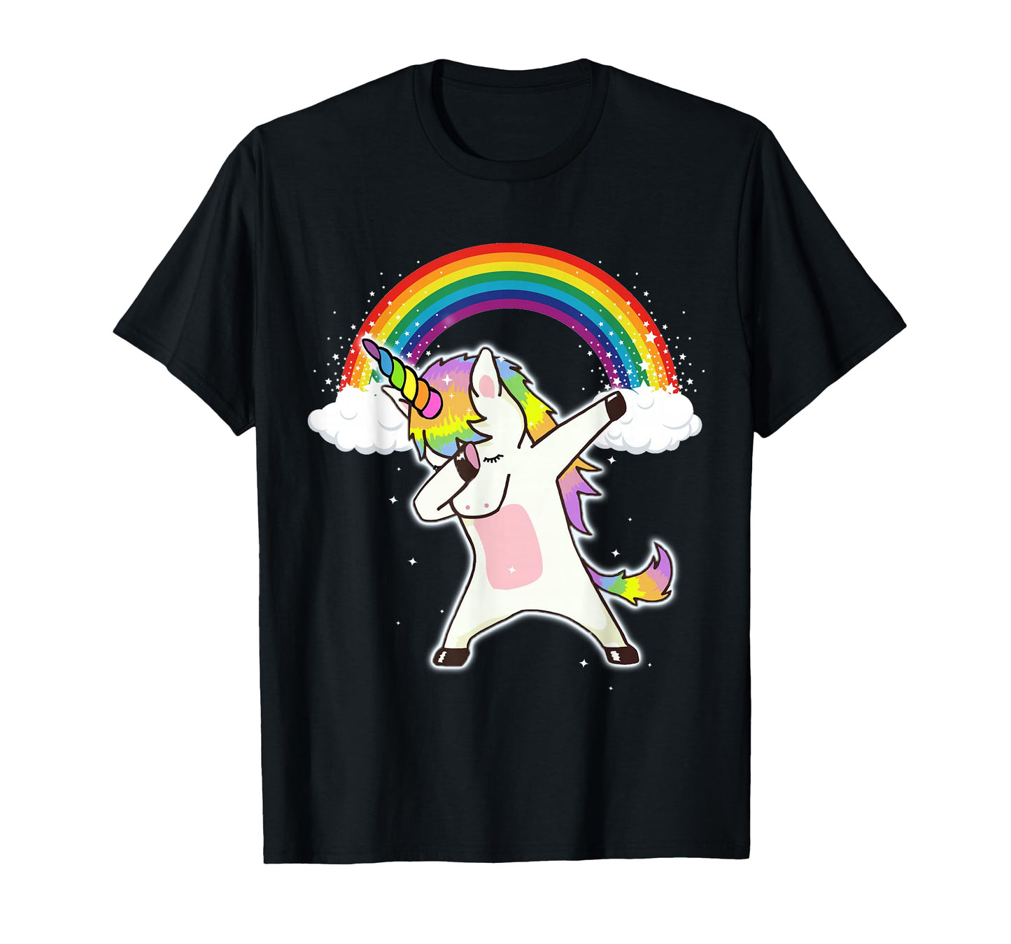 Dabbing Unicorn Shirt Cute Dab Dance Unicorn T-Shirt