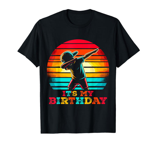 Dabbing Birthday Boy It's my Birthday Party T-Shirt