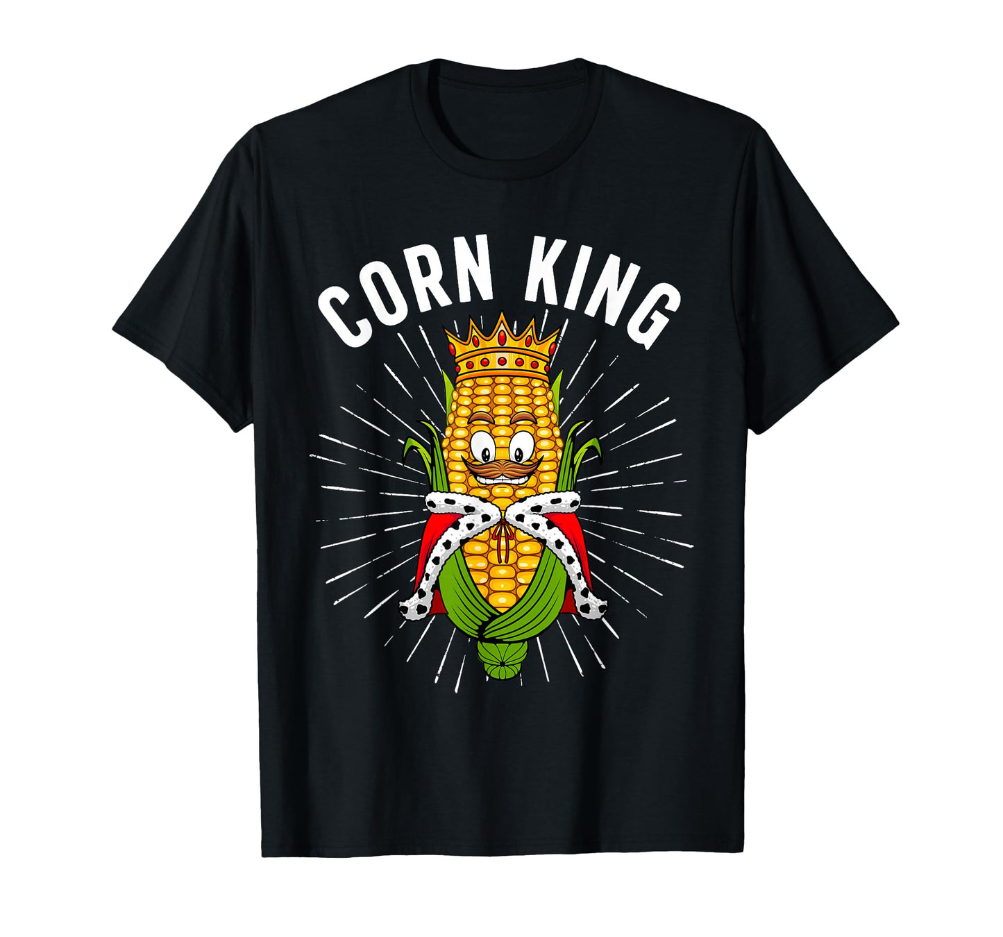 Cute Corn Design For Men Boys Kernel Sweet Corn Cob Lover T-Shirt