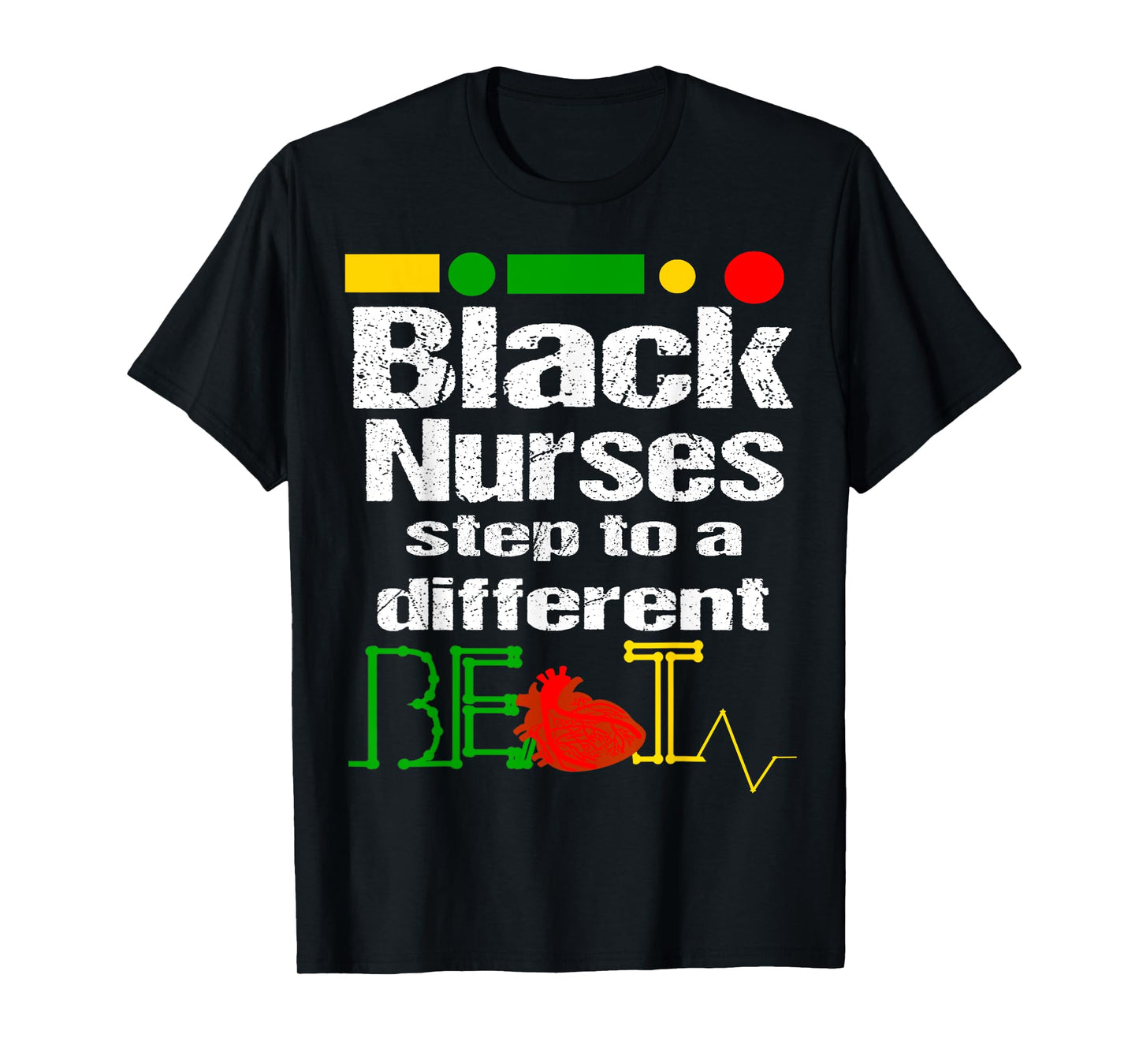 African American Nurse Black History 2023 Pride Afro RN LPN T-Shirt