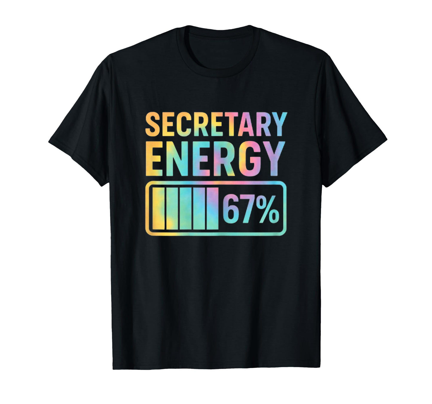 Secretary Energy 67 Percent Secretary Retro Vibes T-Shirt
